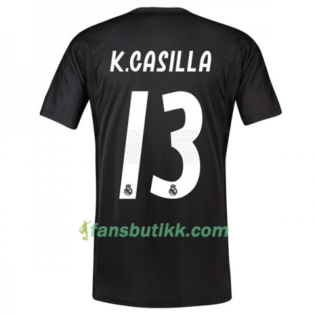 Fotballdrakt Real Madrid Keeper K.Casilla 13 Hjemmetrøye 2018-2019 Kortermet
